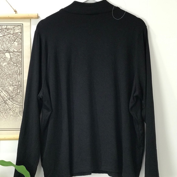 Talbots V-Neck Rayon Jersey Top - Picture 4 of 8